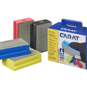 Carat Handschuurblokkenset (K60, 120, 200 en 400) Actieprijs