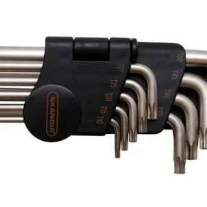 Gereduceerde Prijs Skandia Inbussleutelset Torx Lang T10-T50 9-delig